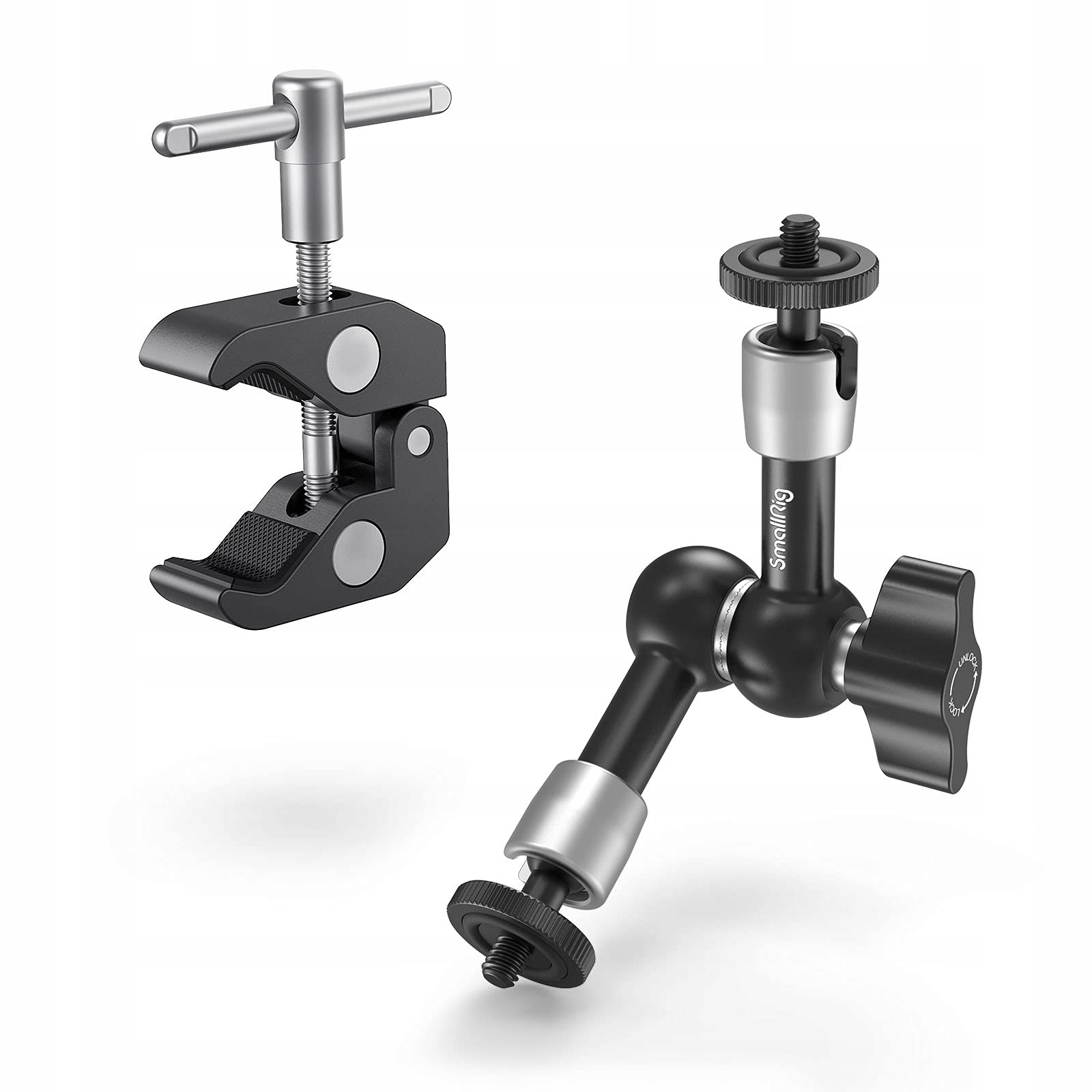 SMALLRIG Magic Arm 5 Cal Z Super Zaciskiem Do Monitora LED Lampy — miniatura 7