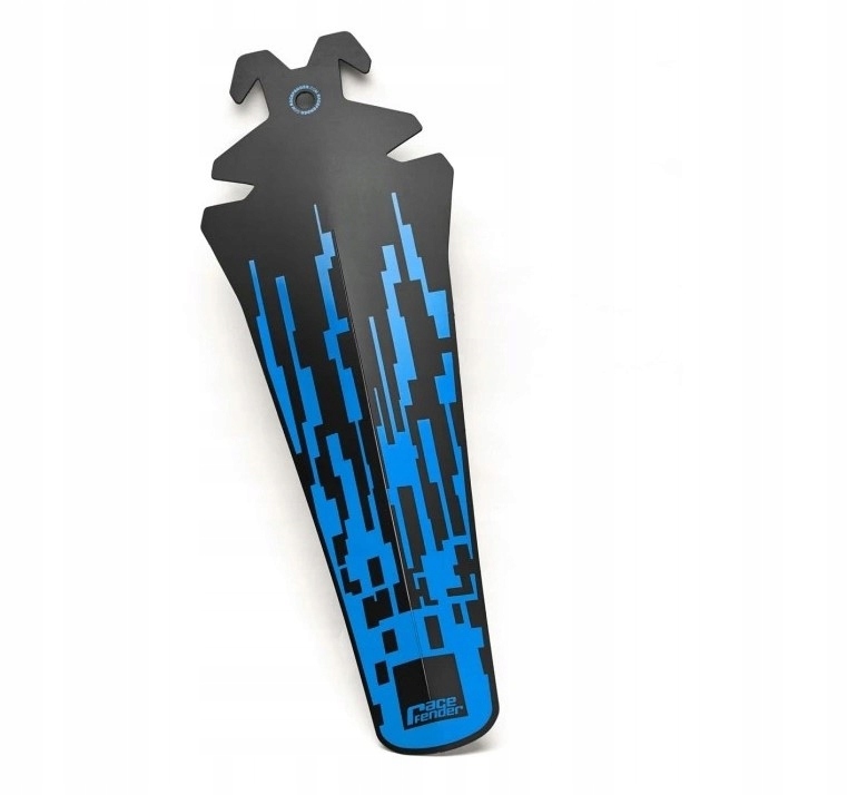 Błotnik rowerowy tylny Race Fender Pixel niebieski