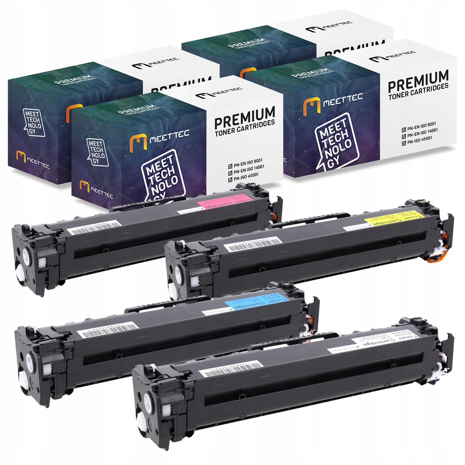 

Zestaw Cmyk CF210X CF211A CF212A CF213A do Hp