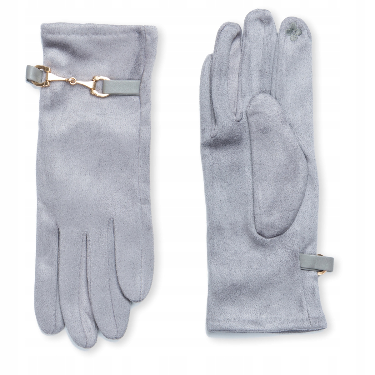 

Rękawiczki Dotykowe Zimowe damskie Złoto Ciepłe