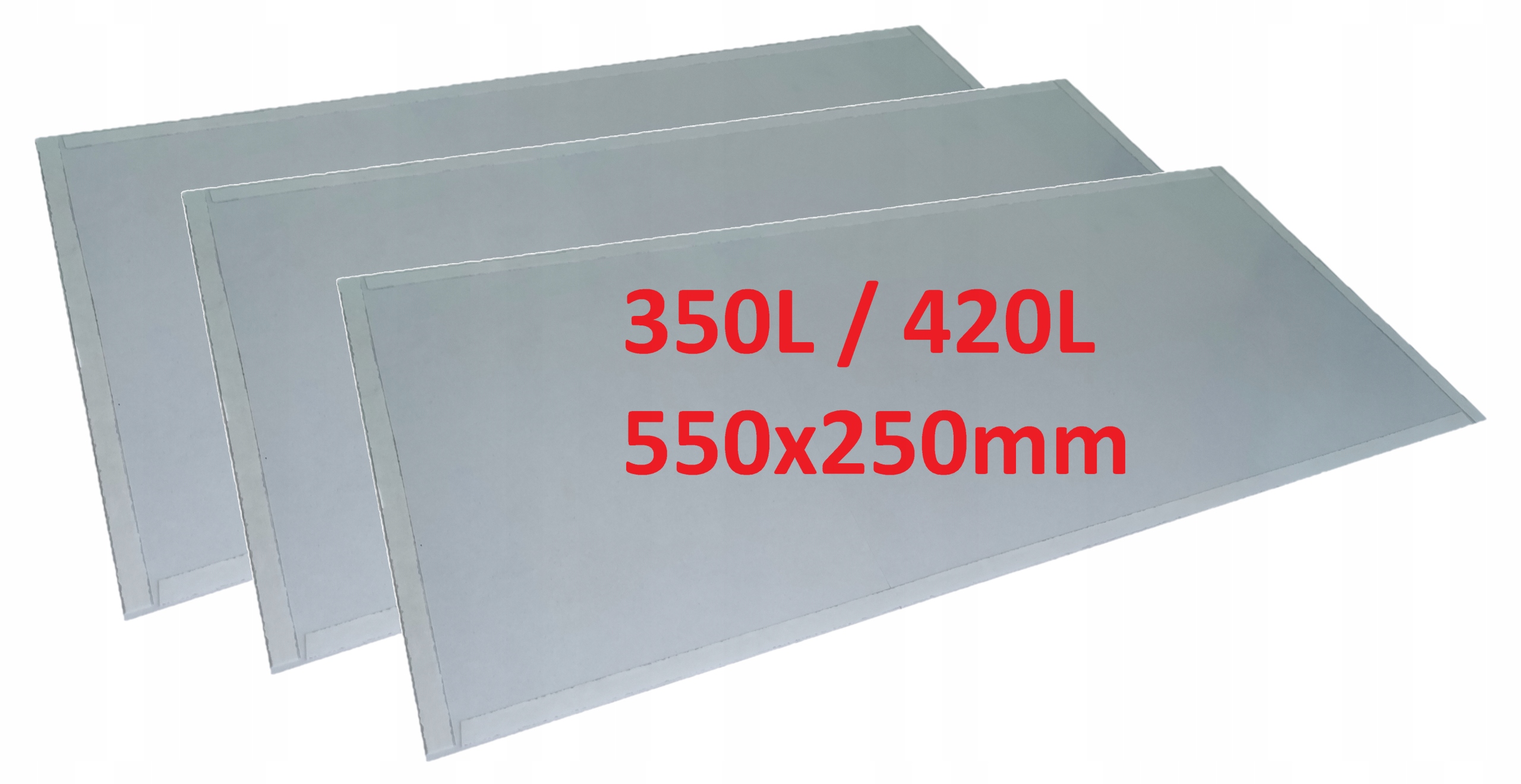 Folia ochronna 550x250mm Piaskarka 350l 420l