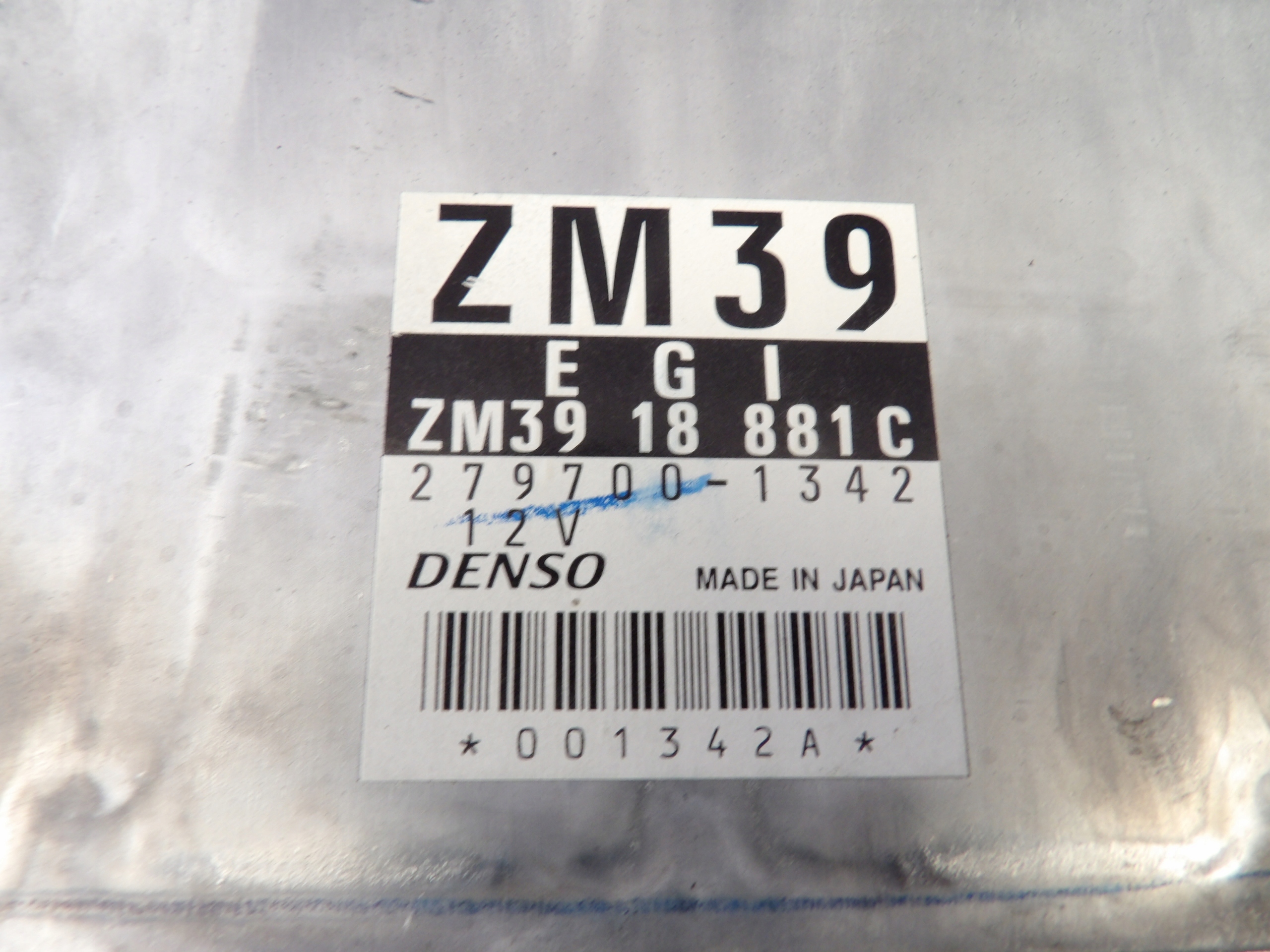 Mazda 323 BJ computer, control unit 279700-1342 ZM39 EGI