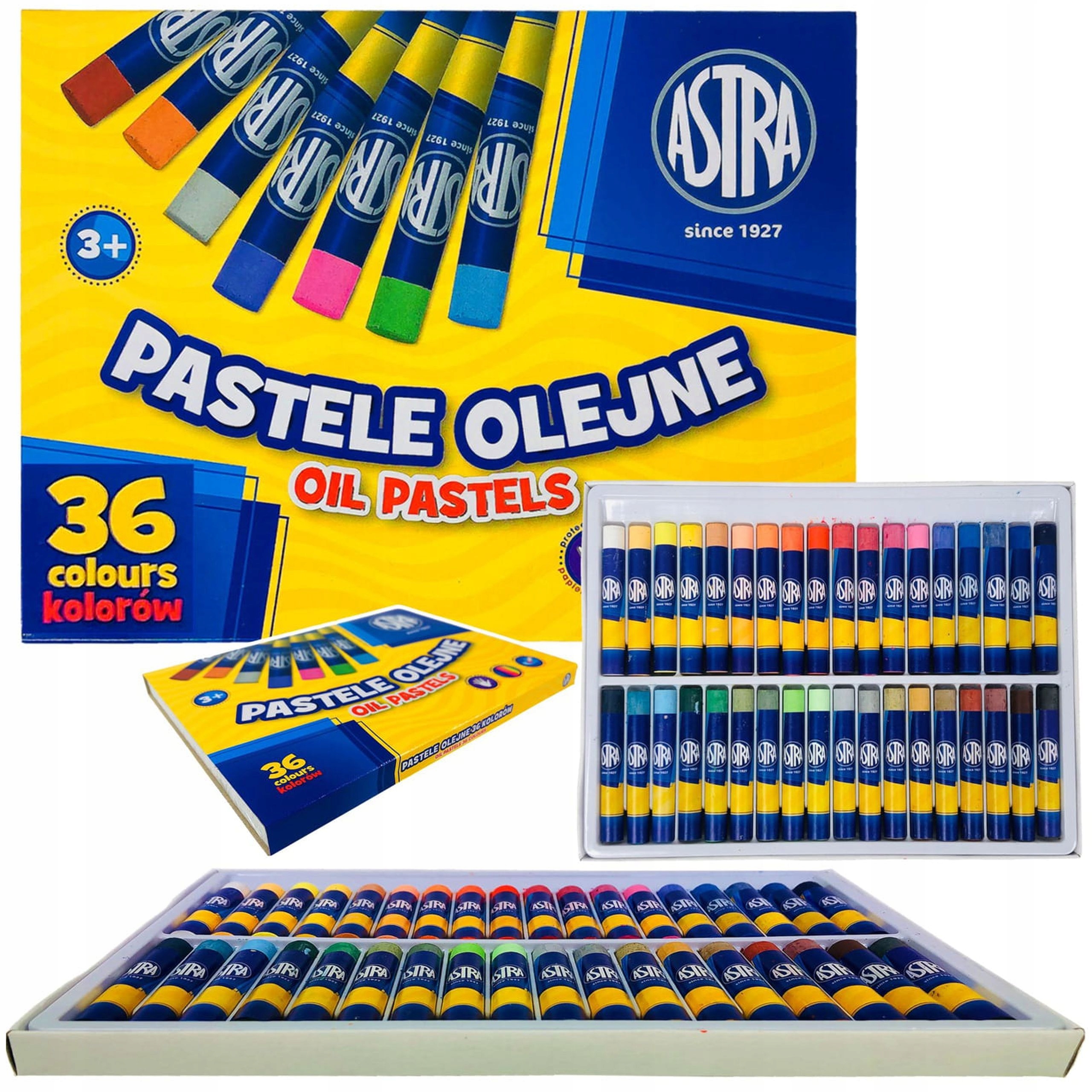 

Pastele Olejne Kredki Szkolne Astra