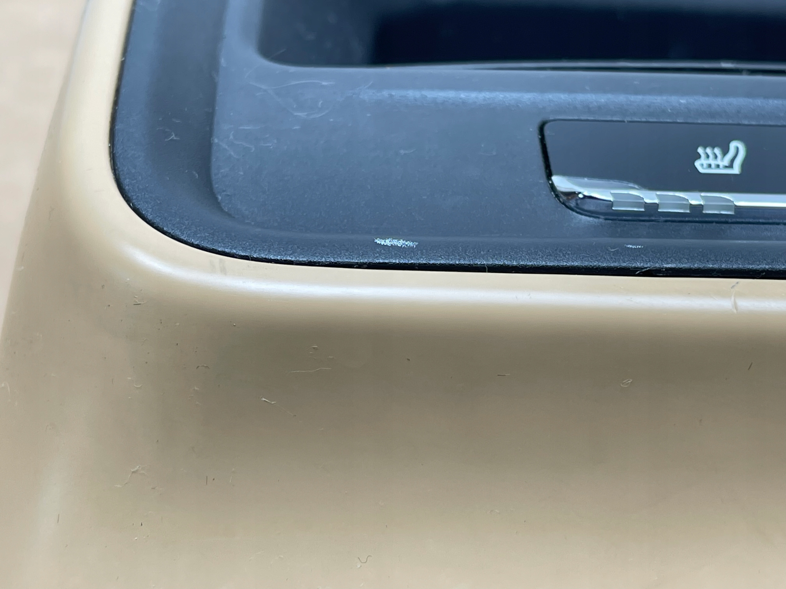 B1 PORSCHE MACAN S 2015 Blende Abdeckung PANEL GRZANIA Sitze 95B907049F 95B864378A