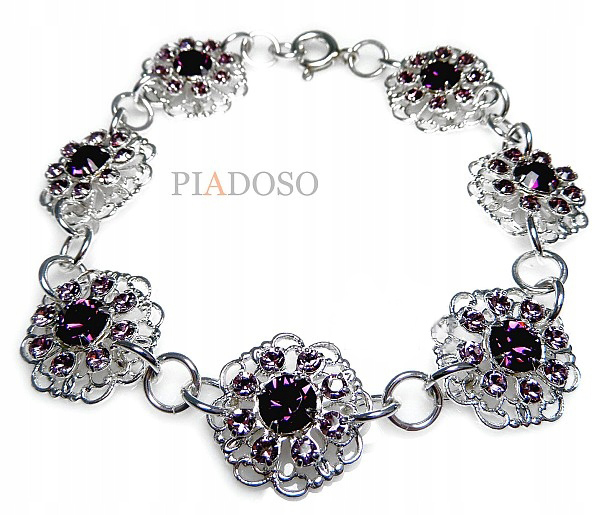 Krystalický Náramek Amethyst Feel