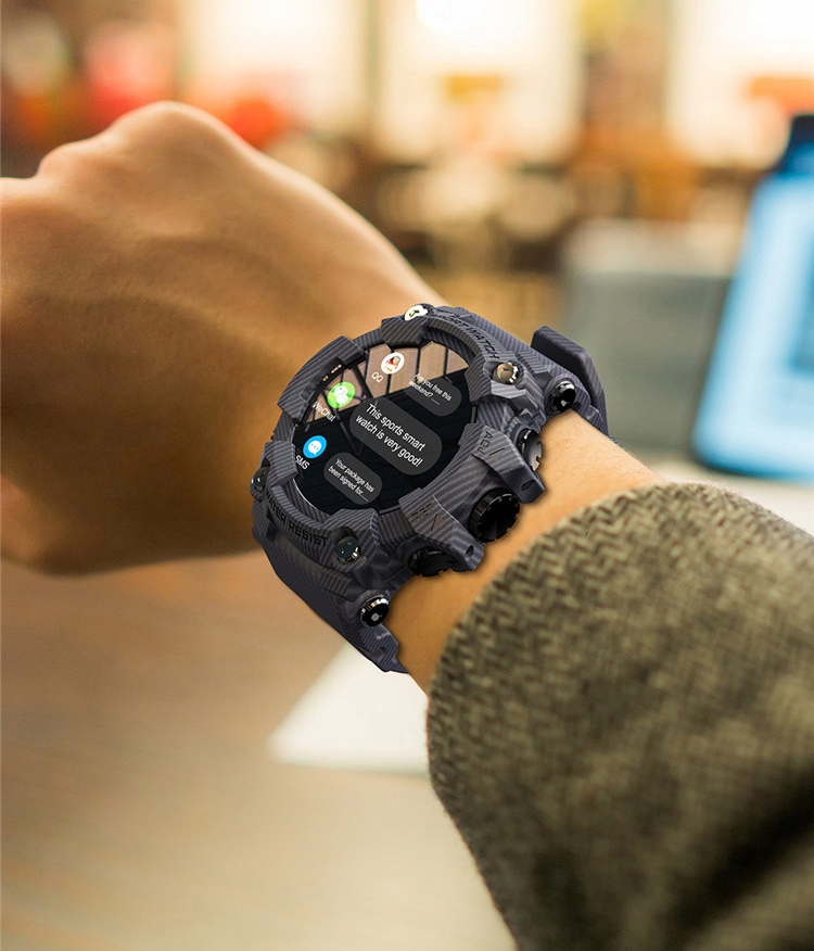 ZEGAREK MĘSKI SMARTWATCH LOKMAT ATTACK PULS POLSKI Rozdzielczość ekranu (px) 240 x 240