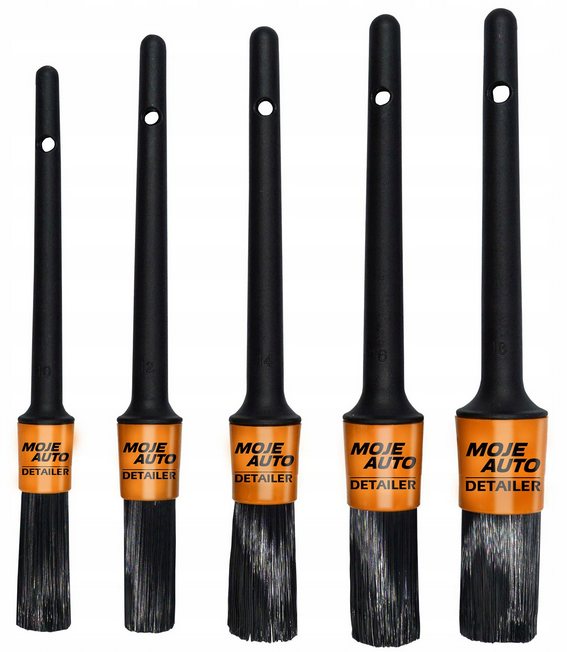 Moje Auto Detailer - Pędzelki detailing 5 szt