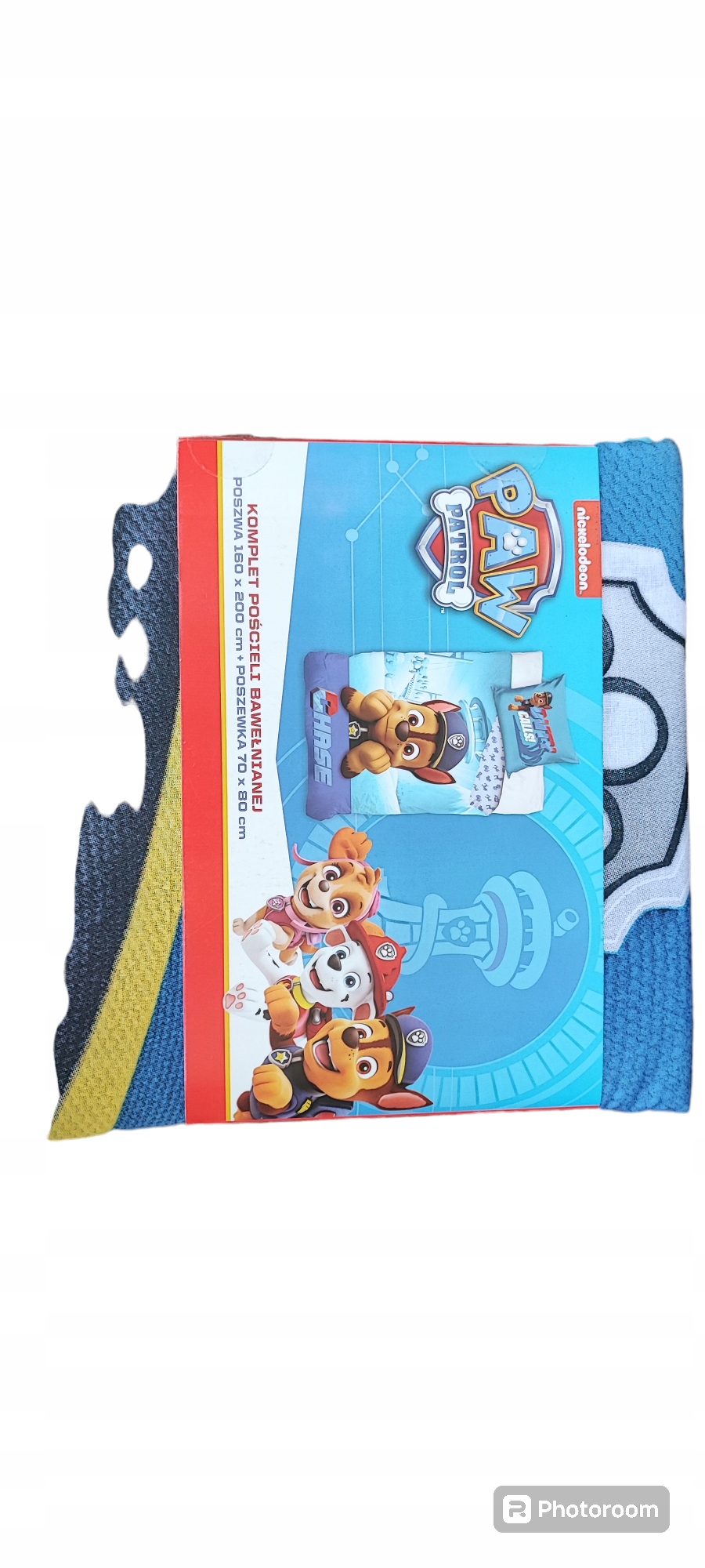 Komplet pościeli bawełnianej psi patrol