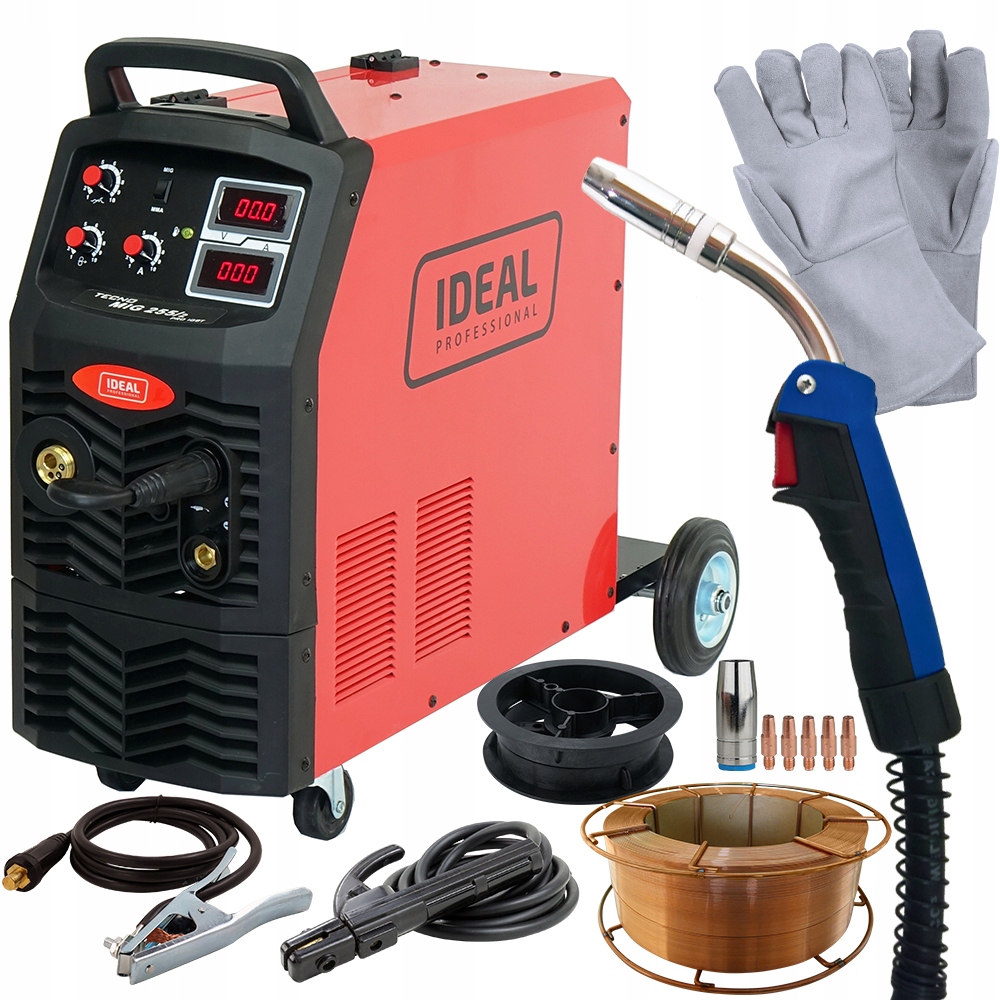 Сварочный аппарат MIG MAG 250 A MMA migomat 230/400 комплект