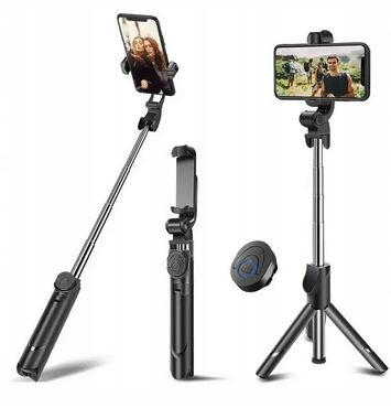 KIJEK SELFIE STICK STATYW UCHWYT BLUETOOTH