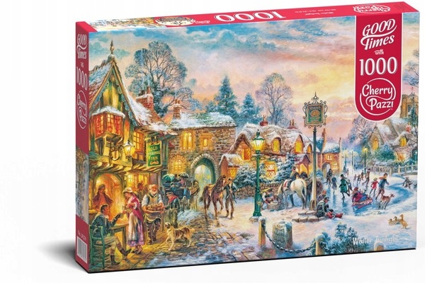 

Puzzle Cherry Pazzi Zimowy Zmierzch 1000 elementów