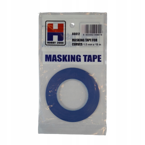 Masking Tape For Curves 1,5mm x 18m Hobby 2000 80012