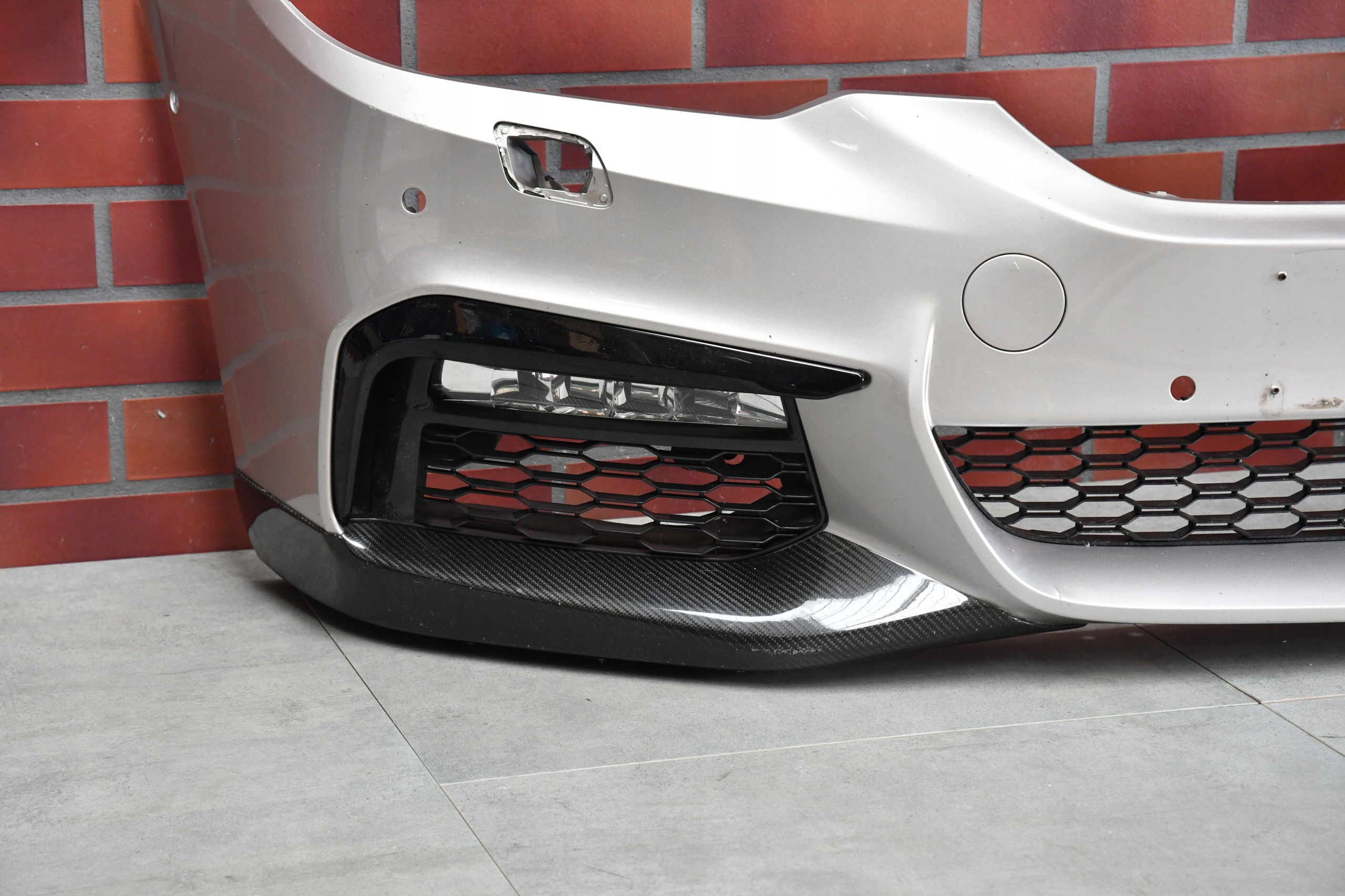 bumper front front BMW 5 G30 G31 m-packet PERFORMANCE KARBON original