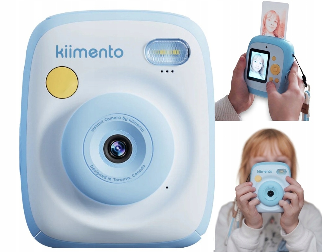 Instantní digitální fotoaparát 48MP 1080p Tiskárna pro děti 32GB karta