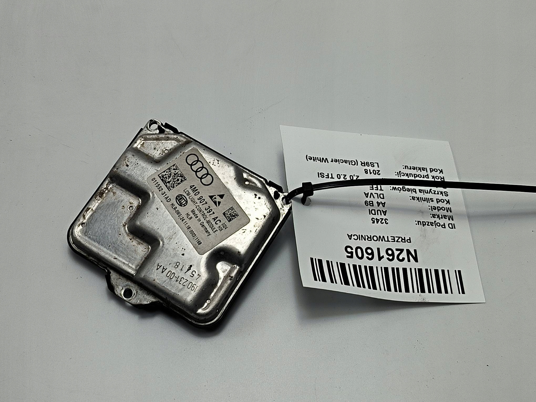 Centralina 4M0907397AC AUDI A4 B9 S-LINE