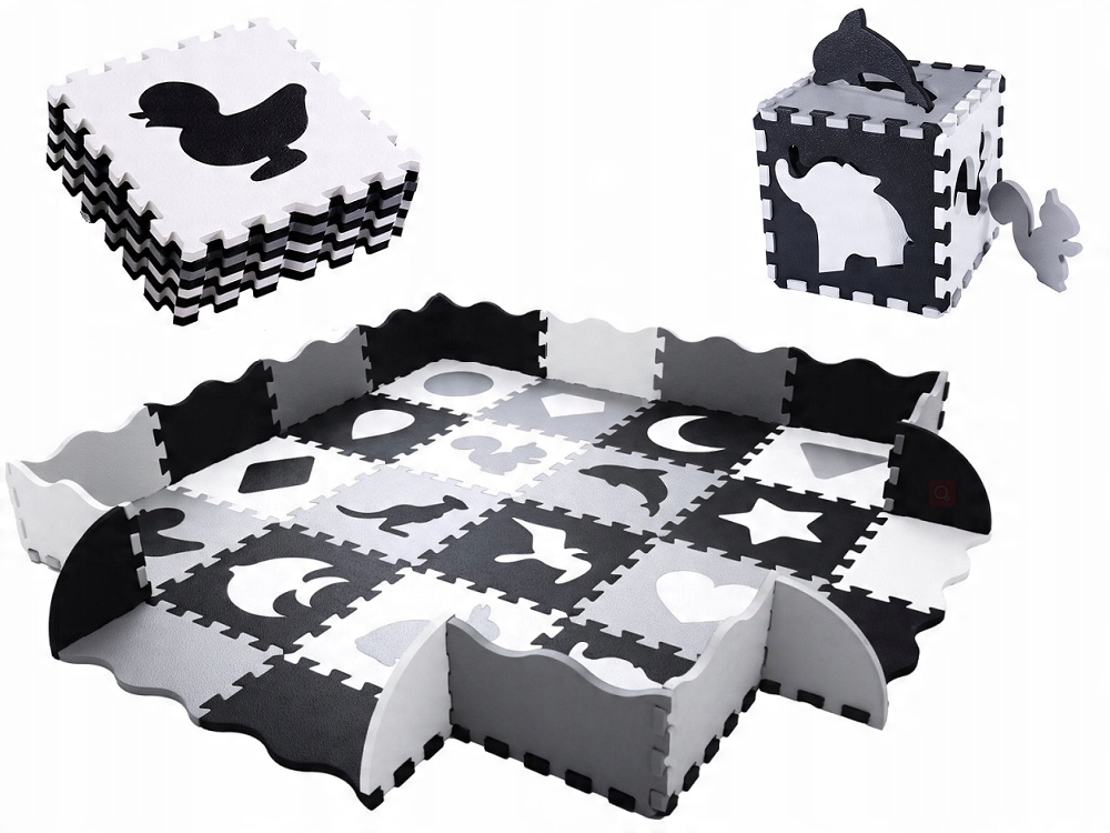 

Puzzle Piankowe Mata Edukacyjna 36 El Gruba XXL