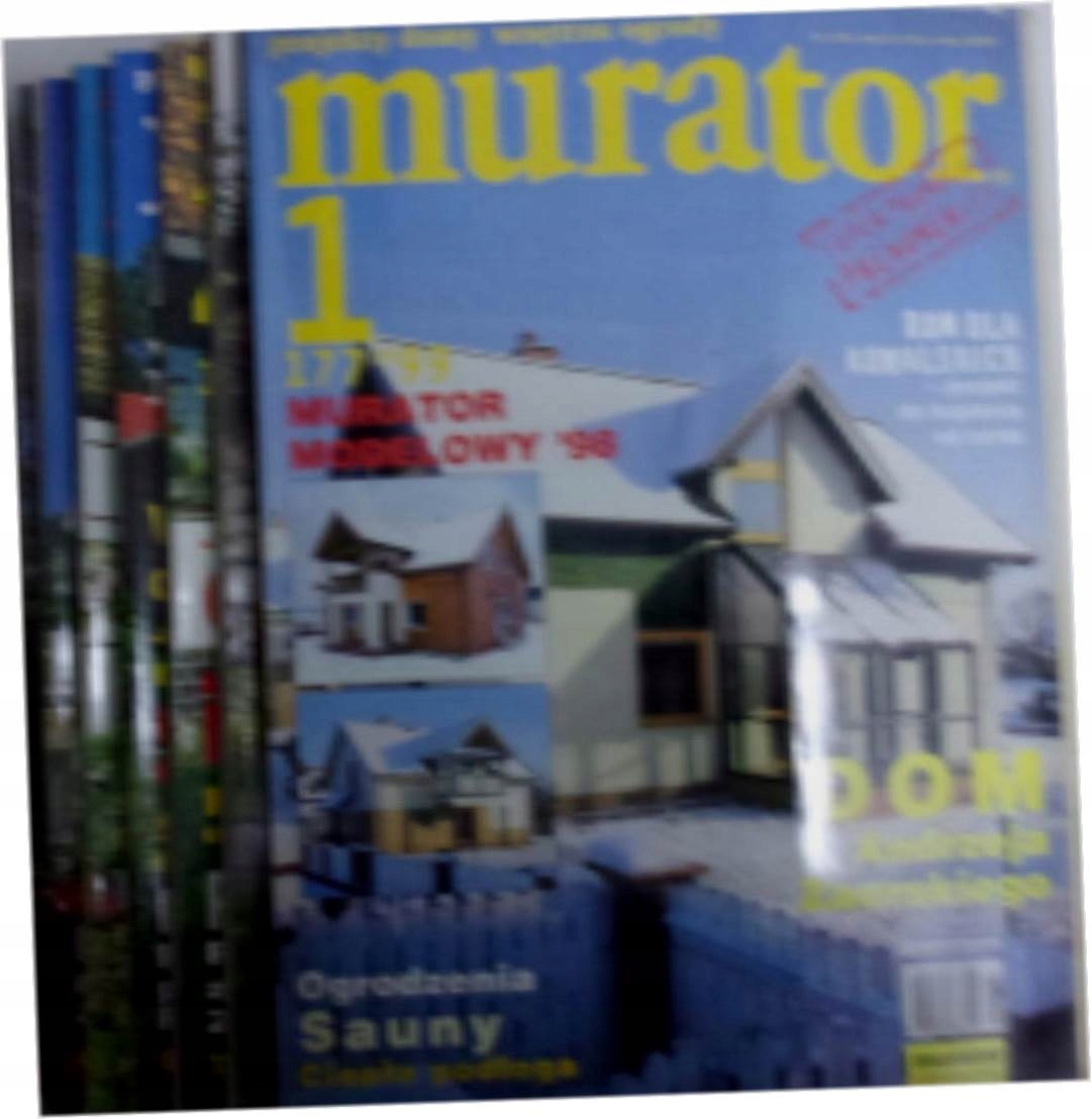 Murator czasopismo nr 1-12/1999