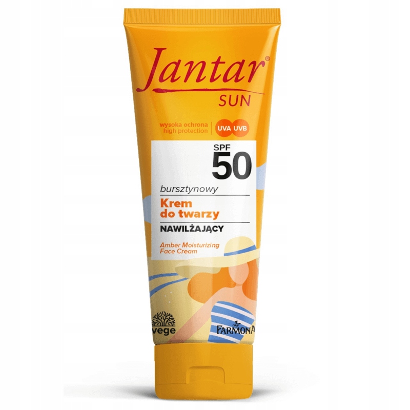 

Jantar Sun nawilżający krem do twarzy Spf 50