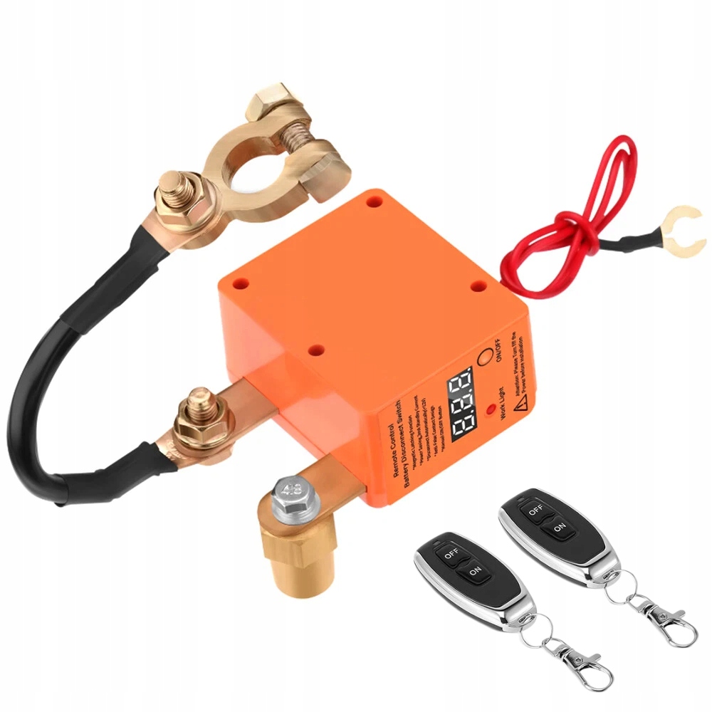 Sada automatického vypínače autobaterie s 2 dálkovými ovladači