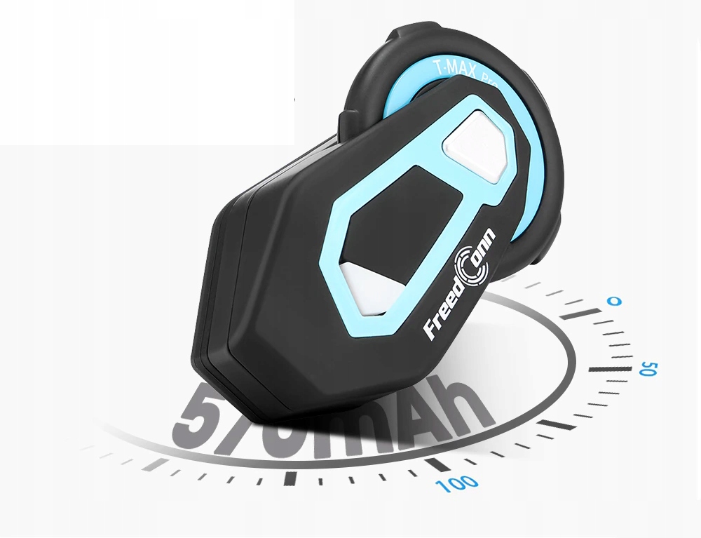 2X INTERKOM MOTOCYKL FREEDCONN T MAX V4 PRO 6 OSOB Typ mikrofonu hybrydowy integralny