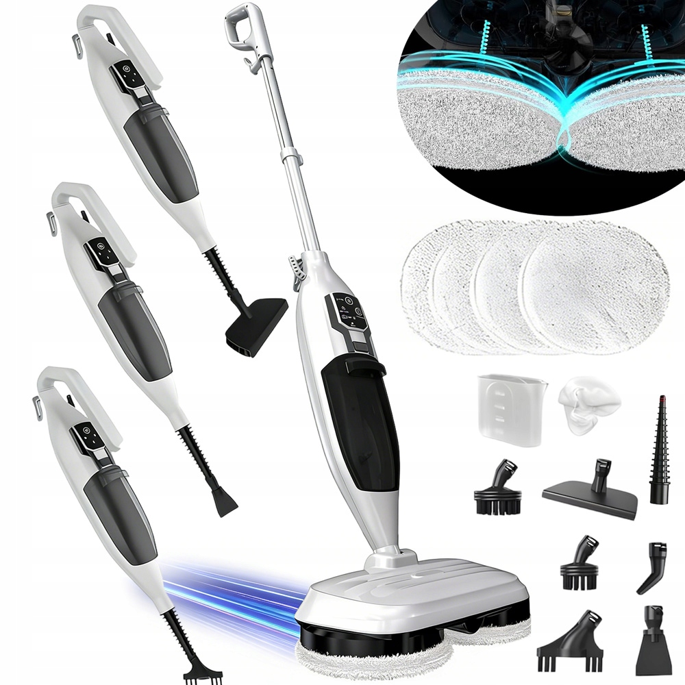 Multifunkční Parní Čistič, Parní Čistič, Parní Rotační Mop Sada