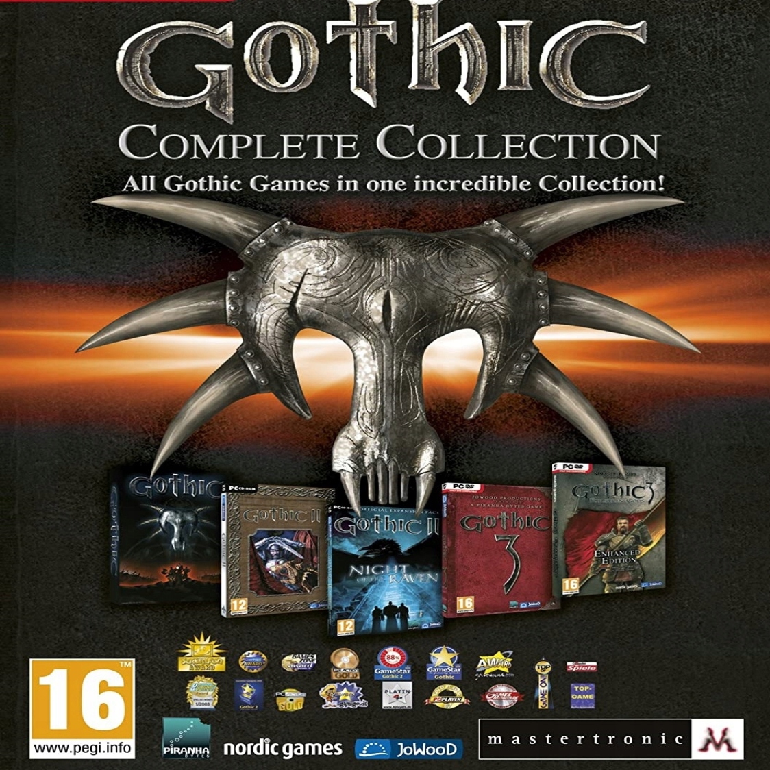 Gothic Complete 1+2+3+2DLC (noc Kruka Zmierzch Bogów) Klucz Steam Pc Pl