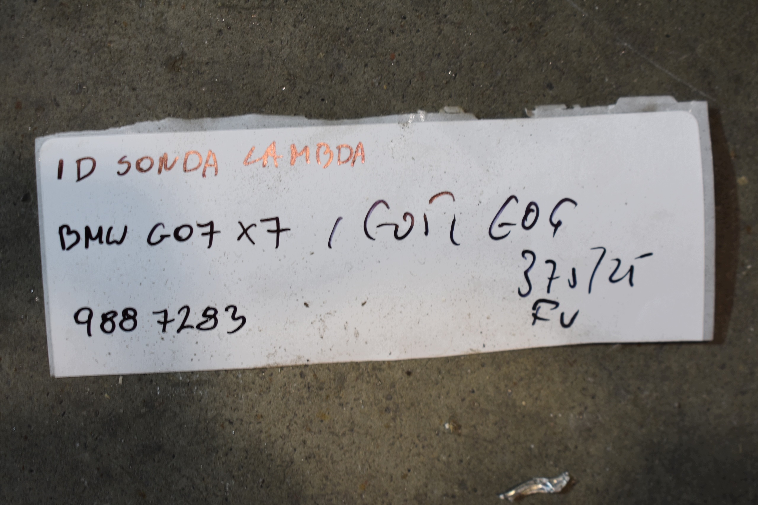 IDEALNA SONDA LAMBDA BMW G07 X7 G05 G06 1