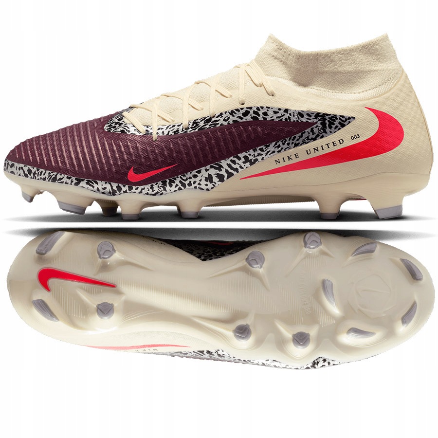 Boty Nike Phantom 6 High Academy NU3 Fg/mg IO8447-661 červené 41