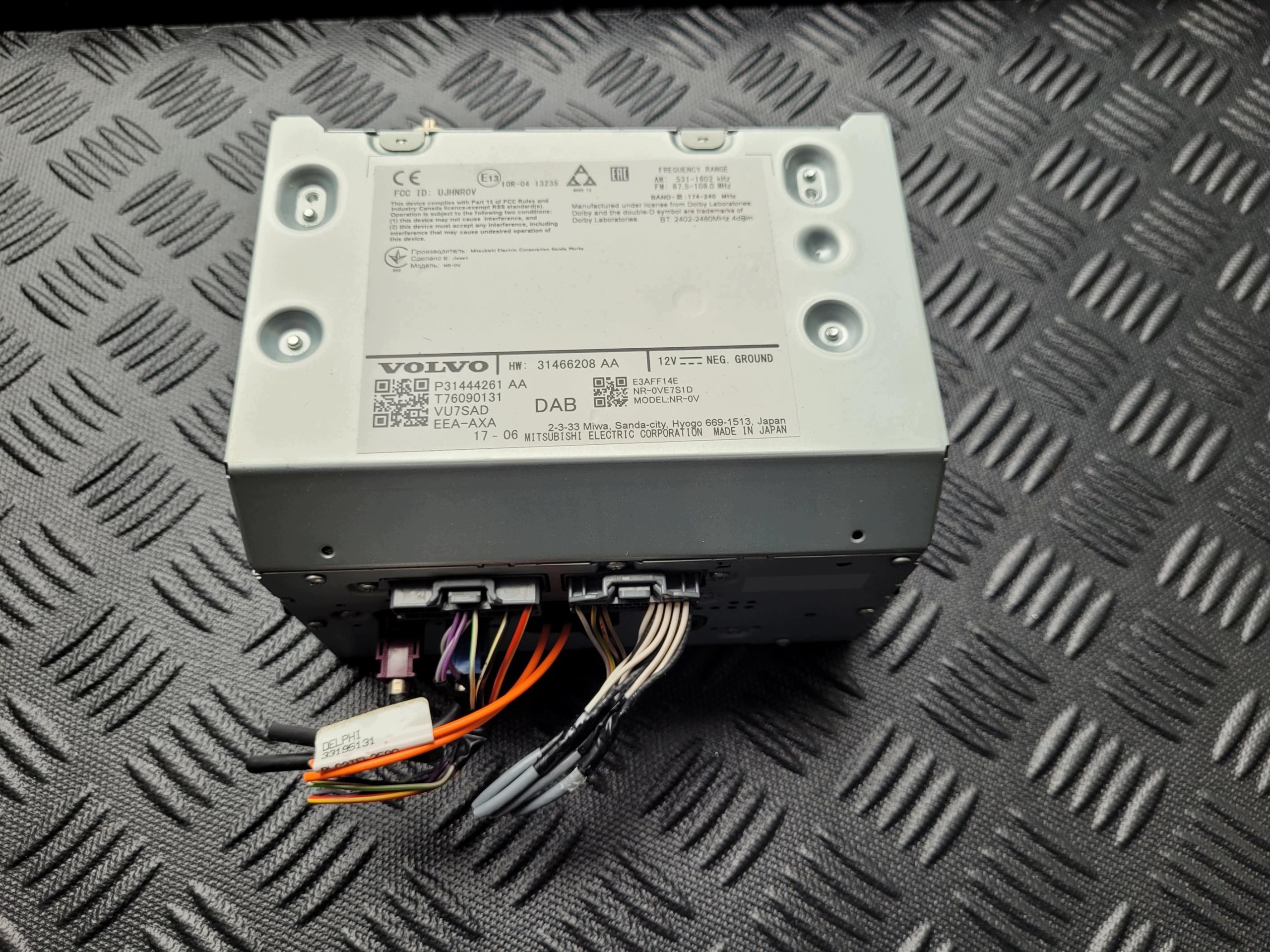 31444261AA P31444261AA 31466208AA modulo RADIO TUNER VOLVO XC60 II