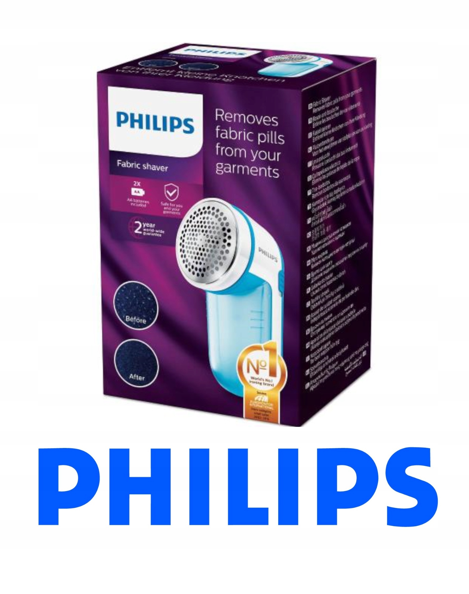 

Golarka Philips Do Ubrań Tkanin Odzieży Mocna 3W