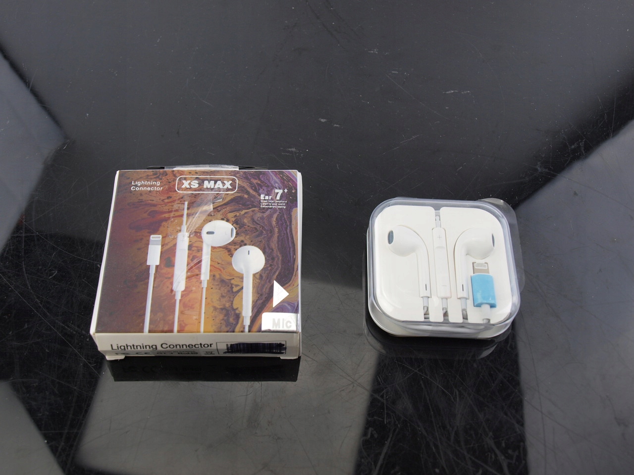 XS MAX GL063 Słuchawki przewodowe lightning iPhone Marka inna