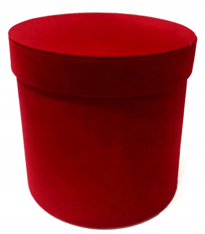 

Flower Box Pudełko Bordowe Welur fi12/K1