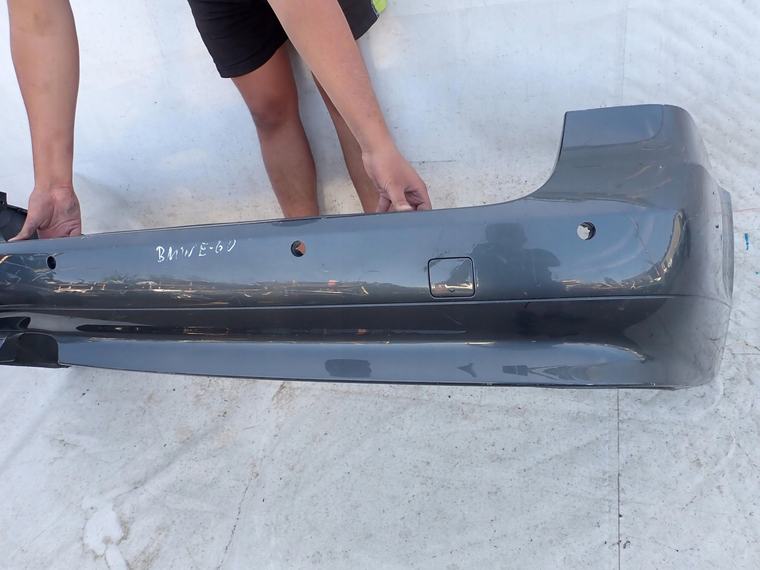 BMW 5 E61 KOMBI 02-06 bumper rear part rear PDC