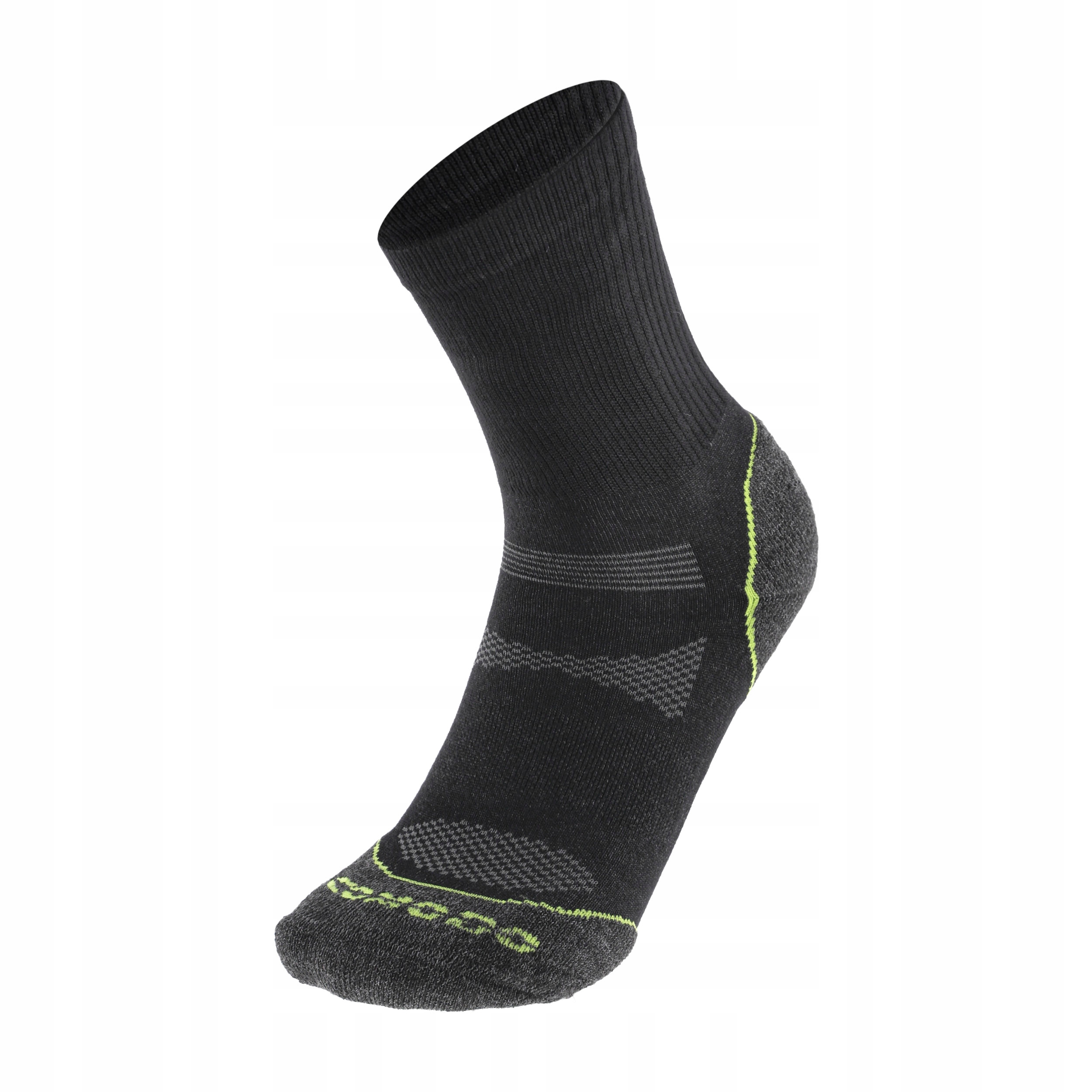 Skarpety skarpetki trekingowe Comodo Performance czarno-zielone 43-46