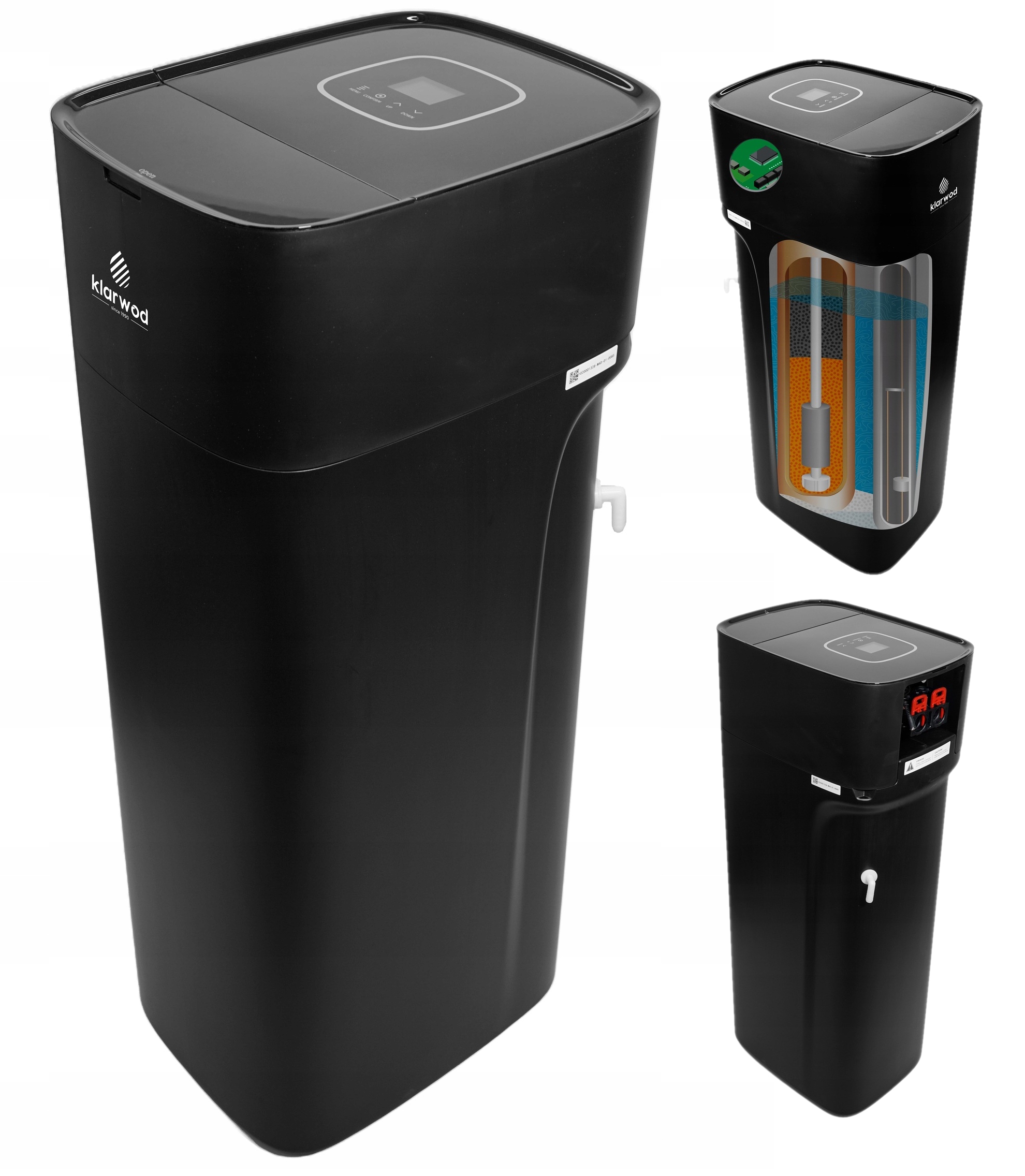 Zmäkčovač vody Klarwod Cs Quadro Carbon 30L 6L