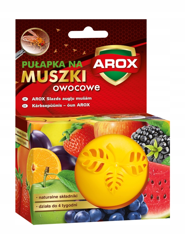 

Arox Pułapka na muszkę owocówkę jabłko 15ml