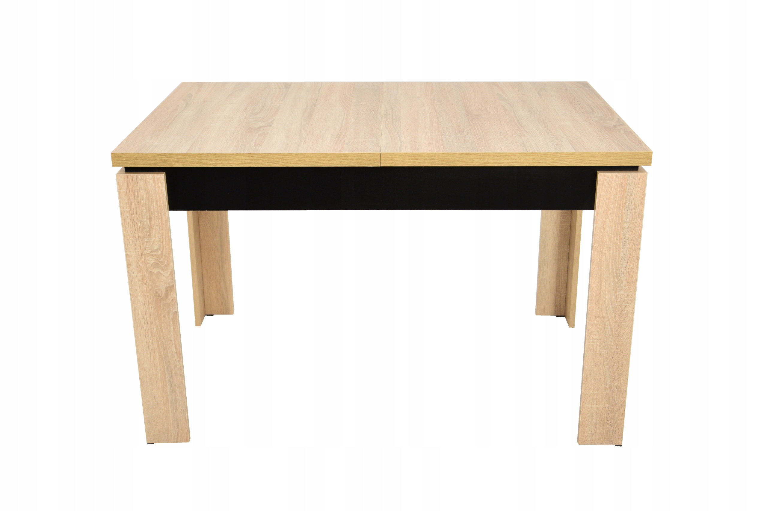 ZESTAW rozkładany stół 6 krzeseł SONOMA do salonu Kształt blatu prostokątny