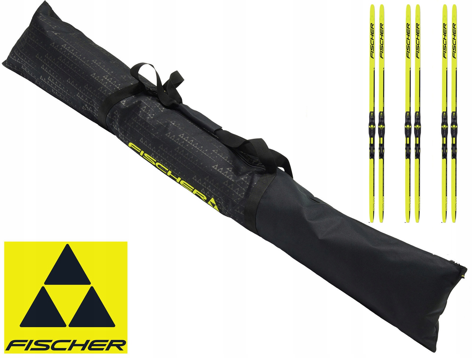 Fischer 2026 Pokrowiec Na Narty Biegowe XC Eco 3p 210cm