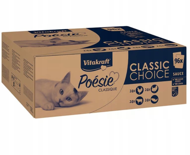 Levně Vitakraft Poesie Classic Pack 96*85 g
