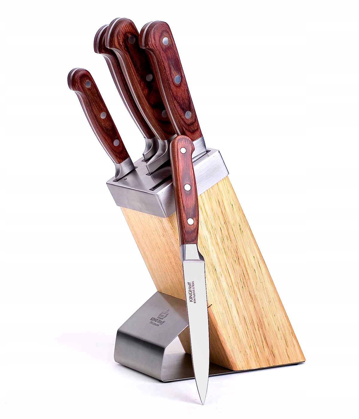 

Zestaw Noży W Bloku 6 Ele Kinghoff KH-3463