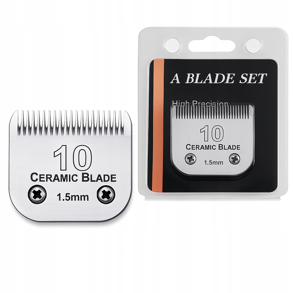 Levně Čepel pro strojek Wahl Andis oster 10 1.5 mm, keramická náhrada Snap On