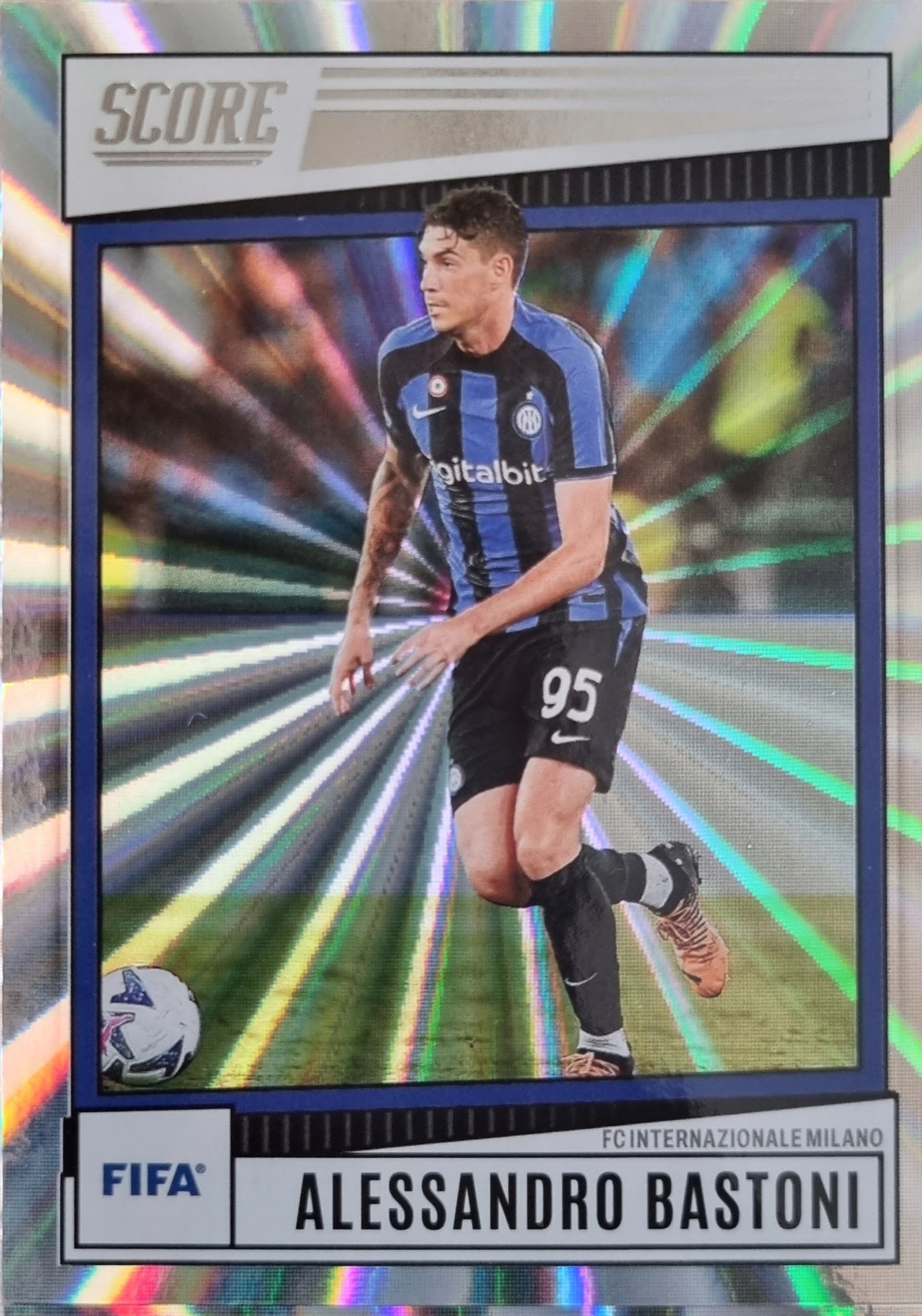 Score 2023 Panini Laser Parallel Bastoni