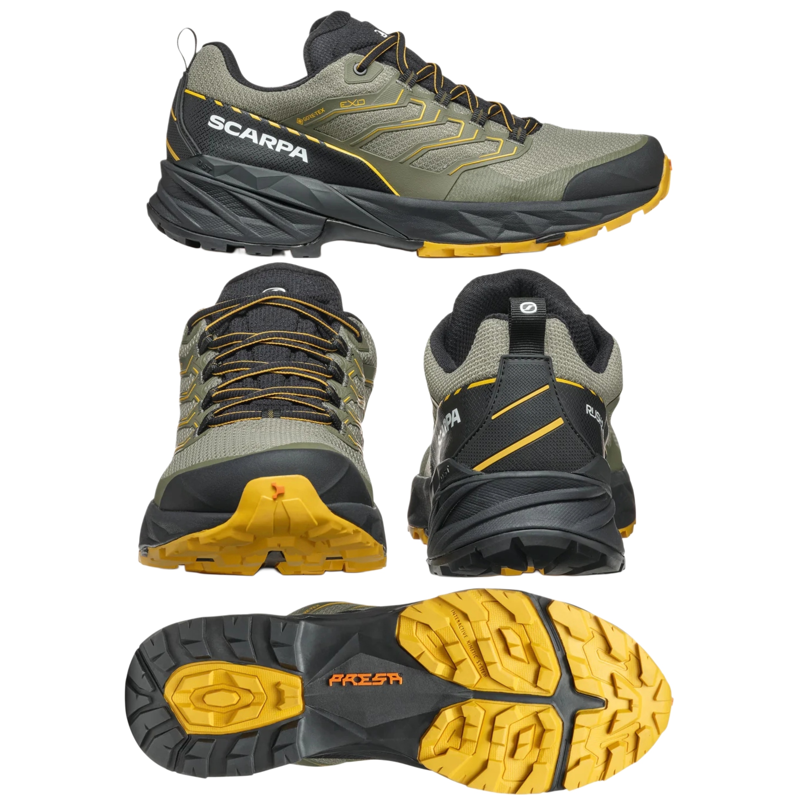 Buty Trekkingowe Scarpa Męskie Wodoodporne Sportowe Rush 2 Gtx 44