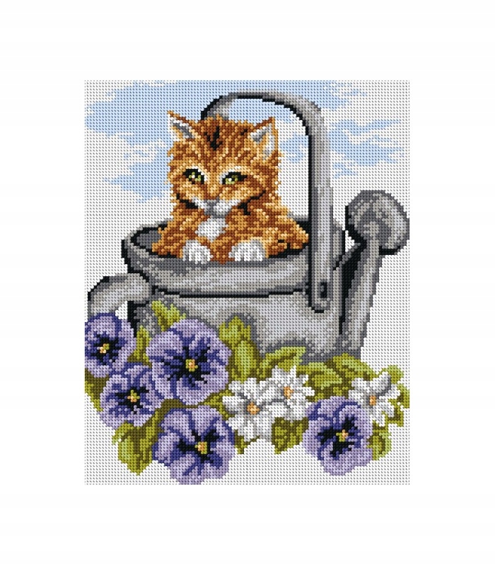 Sada Ariadna kanva mulina vyšívací jehla 24x30 6006