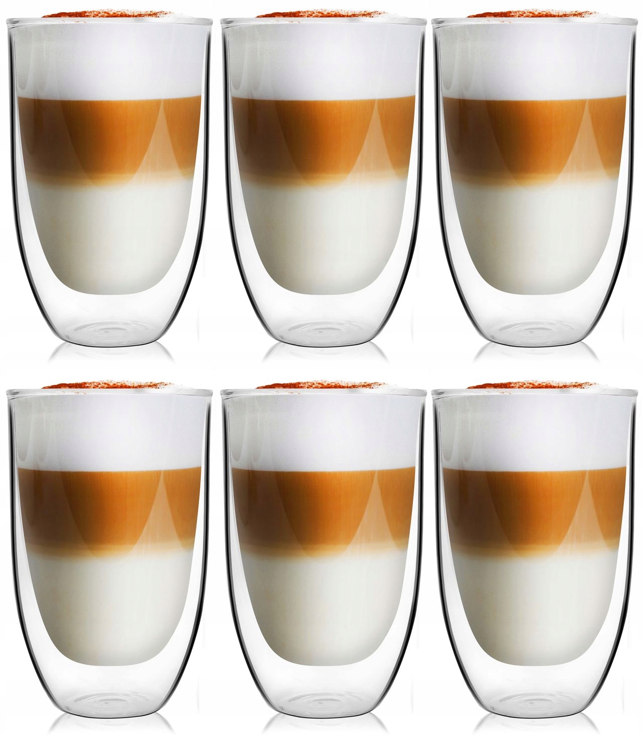 Vialli Amo szklanki termiczne do kawy latte 350ml
