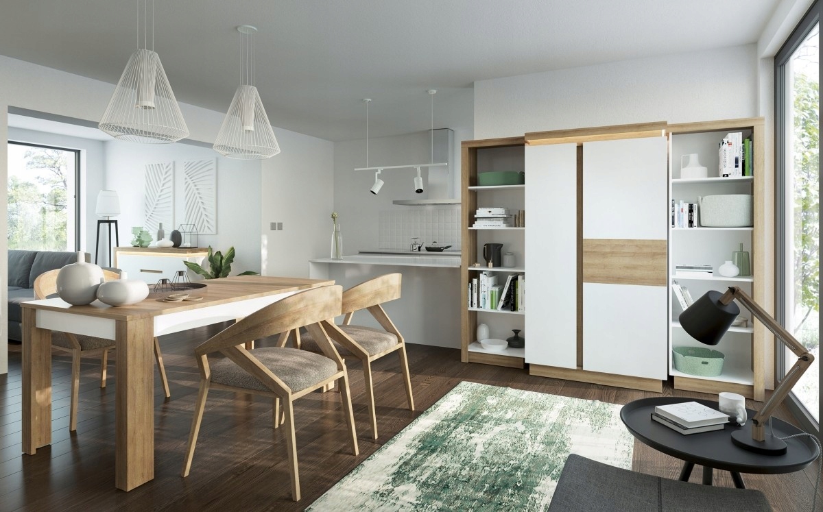 Stół rozkładany Lyon jasny LYOT05 Meble Wójcik Kolekcja Lyon Jasny