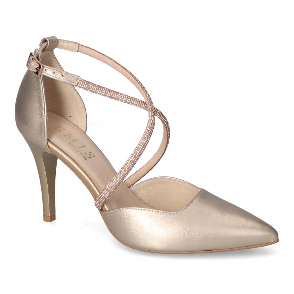 Boty Emis S8126/154 Champagne lico 39