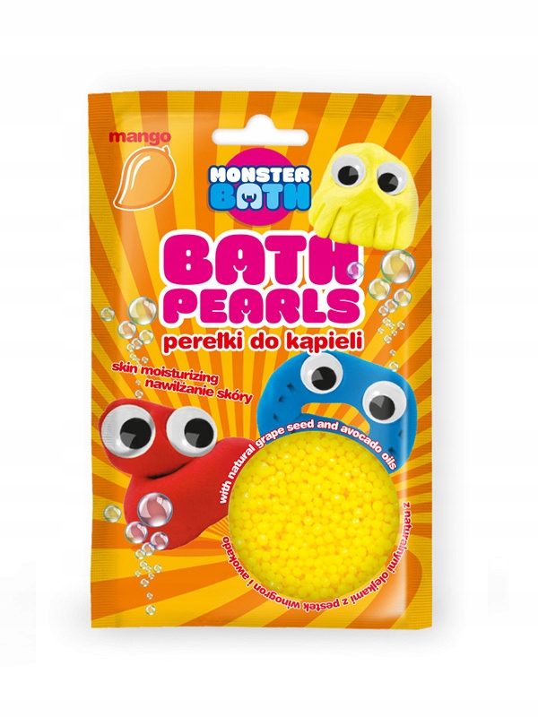

Monster Bath Perełki do kąpieli Mango 75g