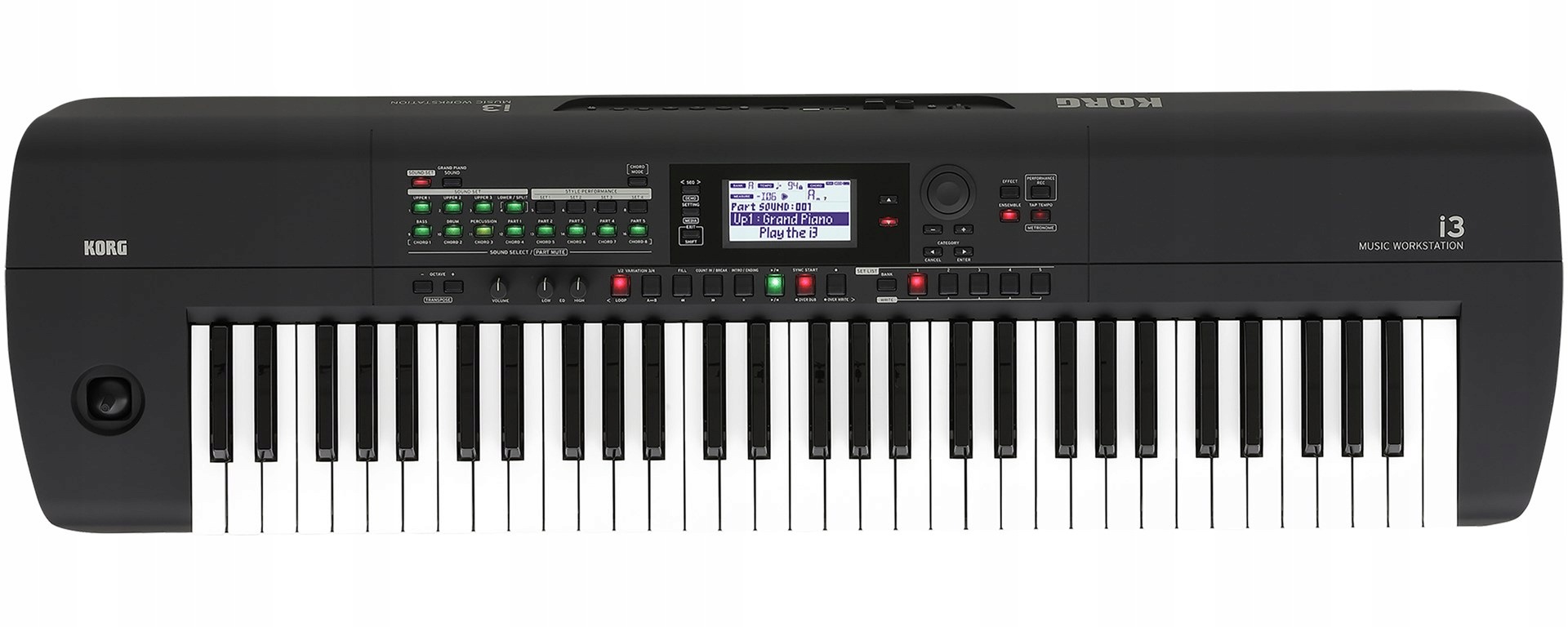Korg i3 – Klávesy (keyboard)