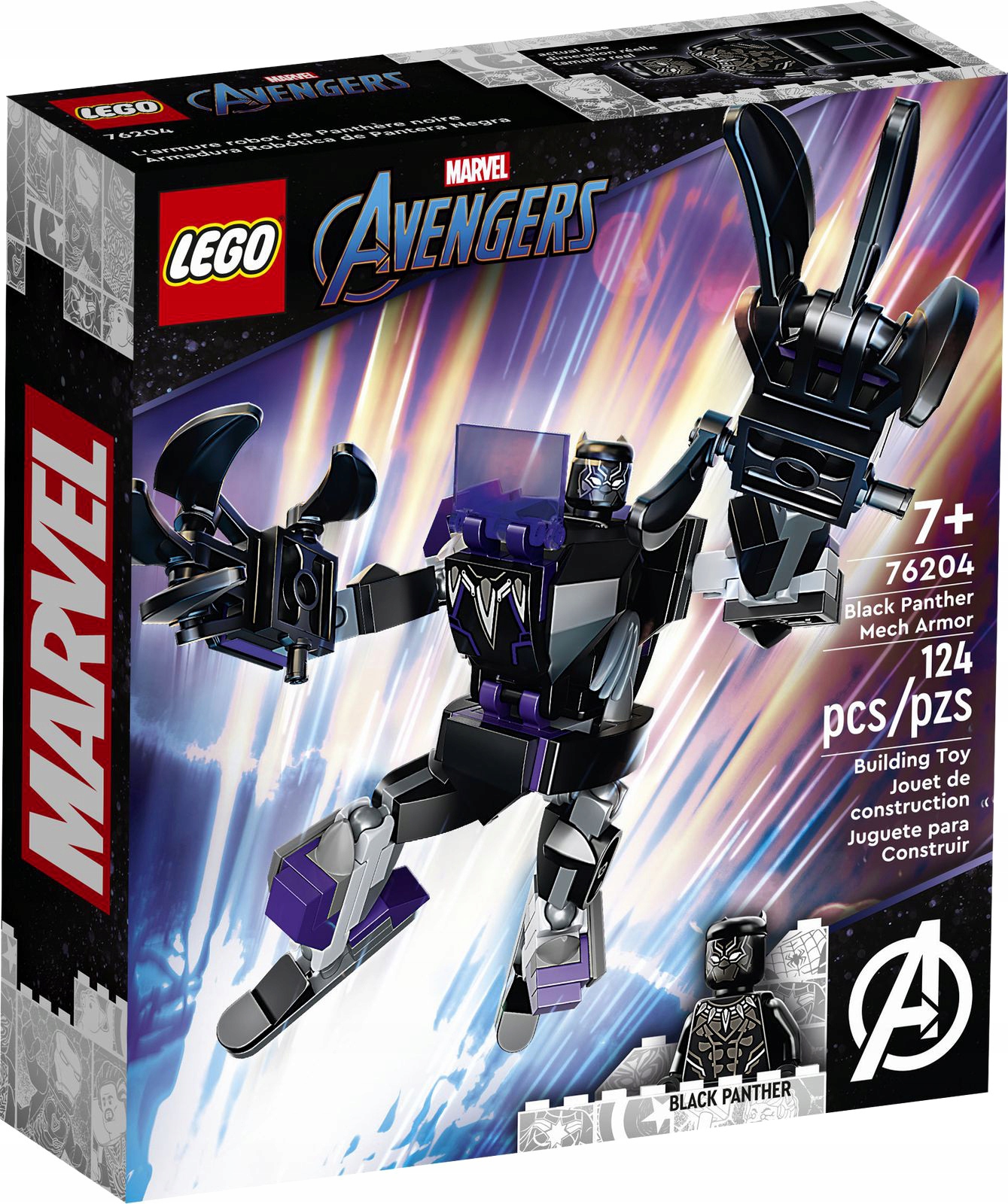

Lego Mechaniczna Zbroja Czarnej PANTERY-76204